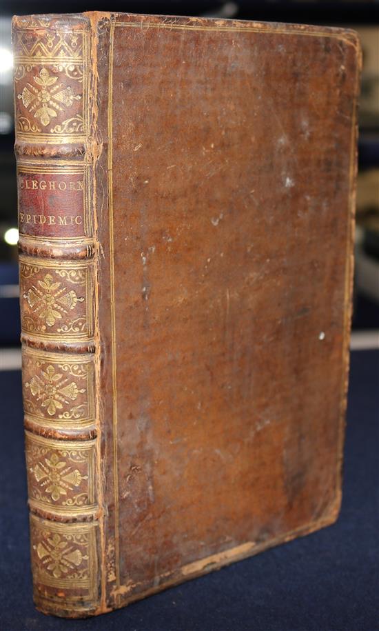 Cleghorn, George - Observations on The Epidemical Diseases in Minorca ...,